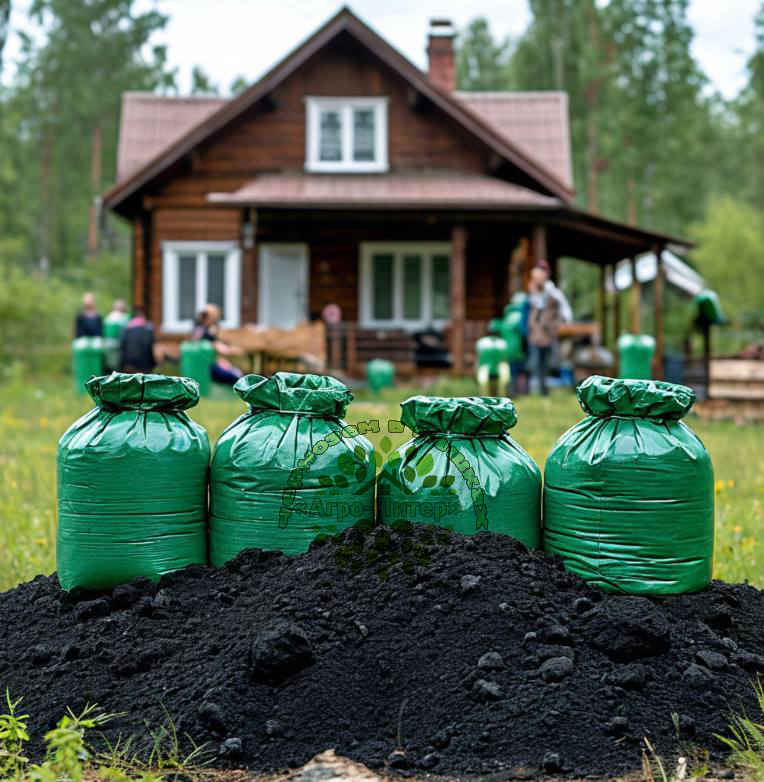 Плодородная земля в мешках Санкт-Петербург